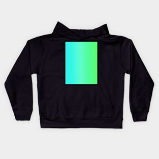 Blue green ombré Kids Hoodie